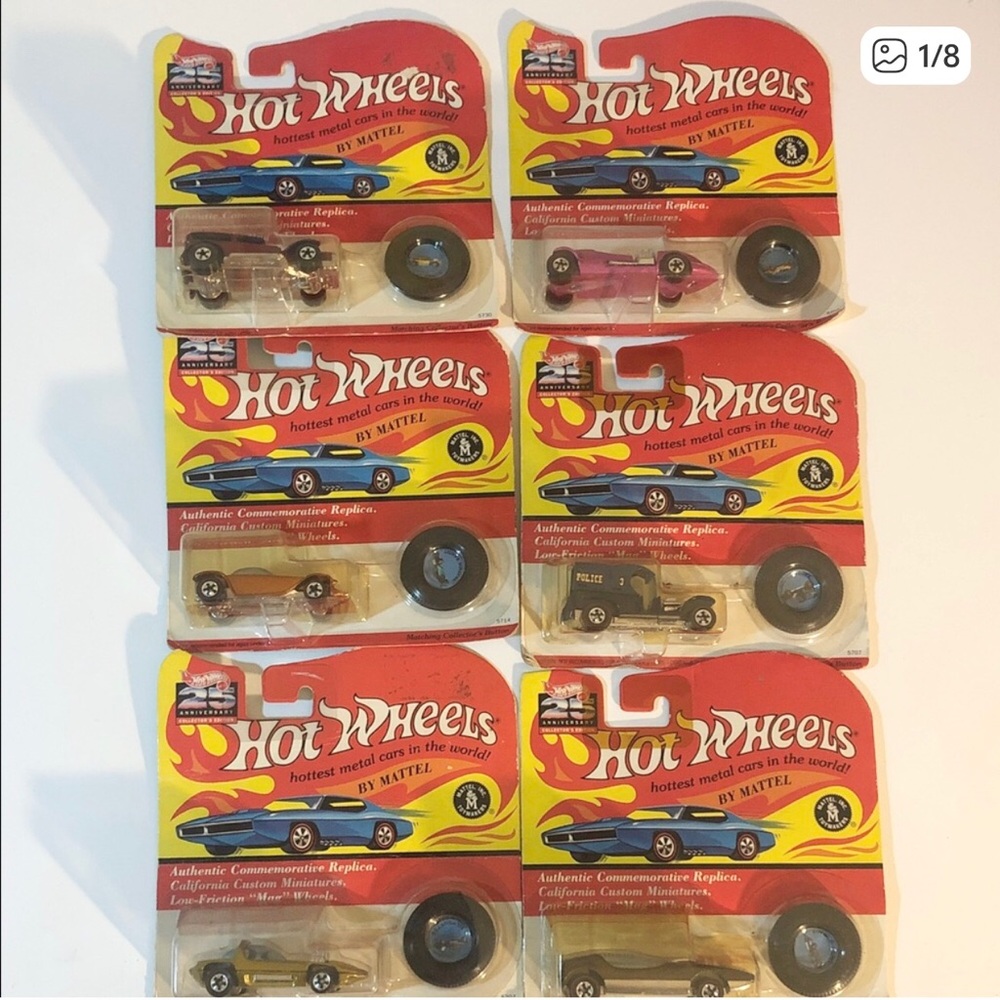 Hot Wheels Vintage Die-Cast Car Collection